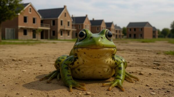 Echtpaar zit bouw complete wijk dwars met 98(!) rechtszaken om kikkers