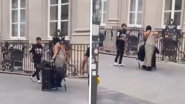 Vrouw met boerka schandalig hard onderuit getrapt in hartje Antwerpen