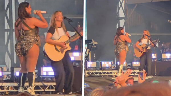 Mensen in shock vanwege het imposante achterwerk van Nelly Furtado