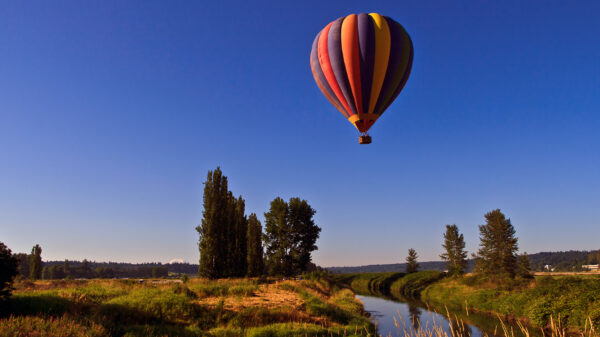 Luchtballon stort neer bij landing in Friesland: 1 dode en 5 gewonden