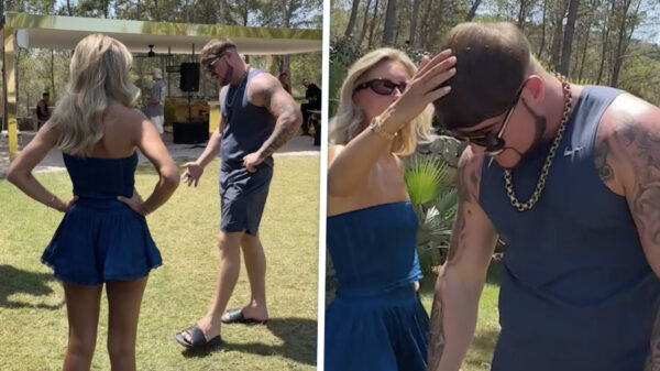 Een bijzonder ongemakkelijke ontmoeting tussen Bonnie Blue en Ibiza Final Boss