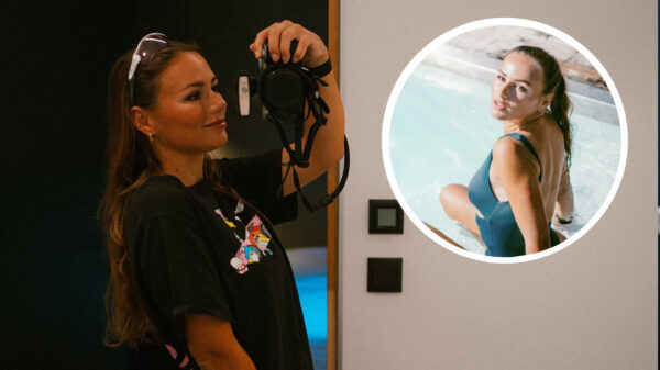 Het wordt vandaag nóg heter dankzij Puck Moonen in het zwembad