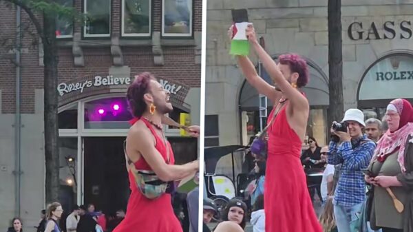 Mafkees die Dam-monument bekladde is alweer thuis, vervolging onduidelijk