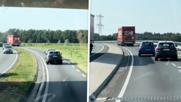 Bianca ziet ultieme Duitse bumperklever een idiote inhaalactie maken