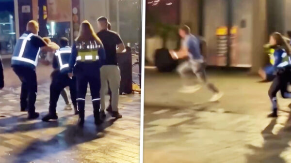 Bijna heroïsch moment voor Speedy Gonzales die wegrent van de politie