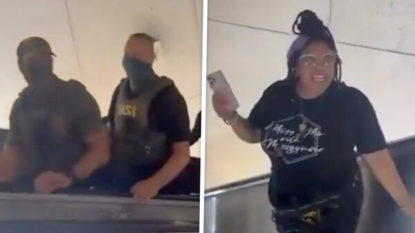 Volslanke linkse activist haalt uit naar ICE-agent, wordt keihard op haar plek gezet