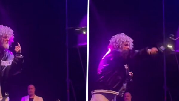 Limp Bizkit-frontman mept opdringerige drone uit de lucht tijdens concert