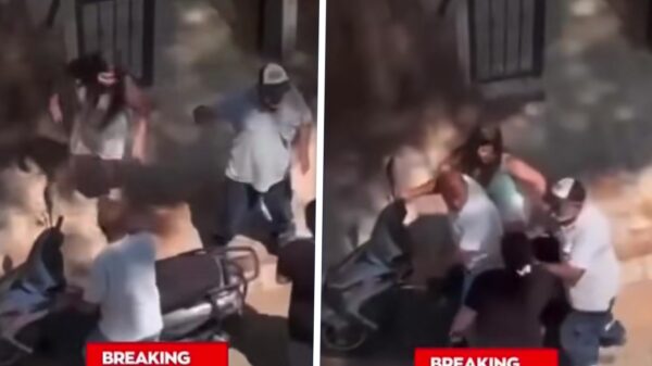 Turks meisje op straat bedreigd door moeder met keukenmes, omstander grijpt in