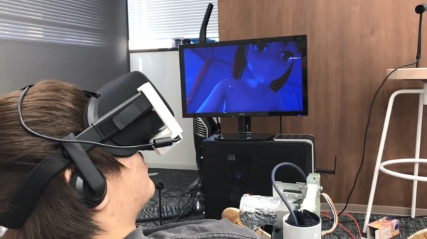 Voor de eenzame man die zichzelf graag wil verwennen: Virtual Reality handkarren