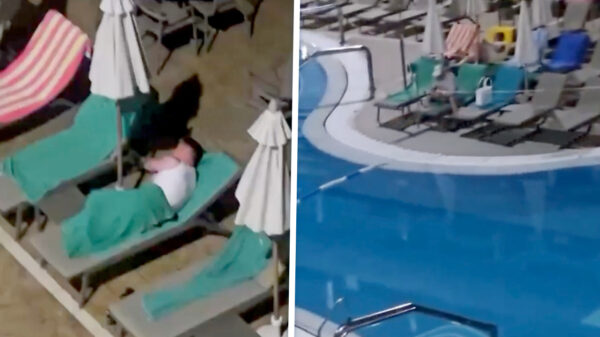 Gestoord: Britse toeristen slapen op ligbed om plek te claimen bij zwembad in Tenerife