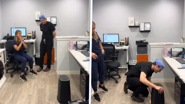 Dokter wordt ingeschakeld om angstaanjagende muis weg te halen