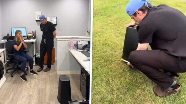 Dokter wordt ingeschakeld om angstaanjagende muis weg te halen