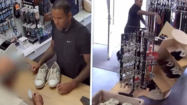 Opsporing verzocht: Klant slaat schoenenzaak kort en klein in Didam