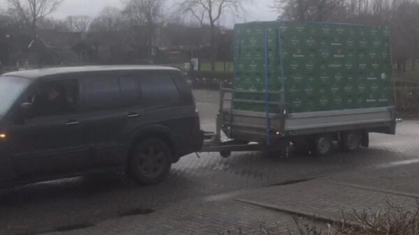 Zo, de voorraad voor het weekend is weer binnen