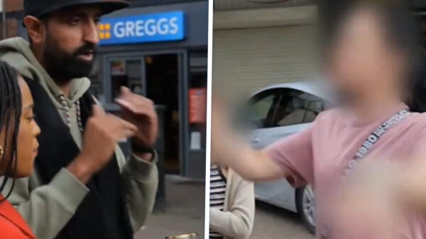 Ondernemer verrot gescholden door racistische passanten tijdens live-interview