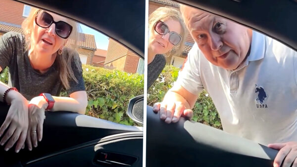 Irritante Karen heerlijk op d'r plaats gezet door haar eigen vent