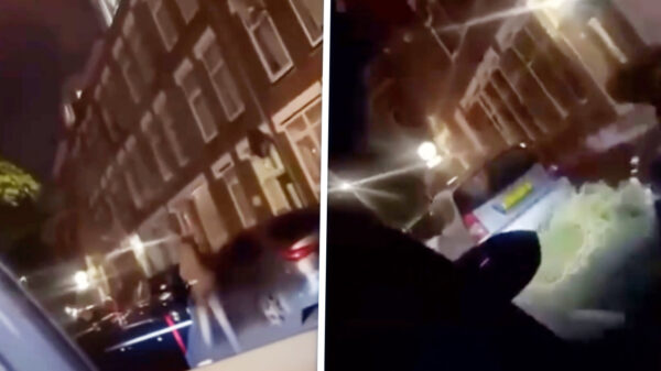 Video: Man schiet 12x in de lucht om zijn verjaardag te vieren