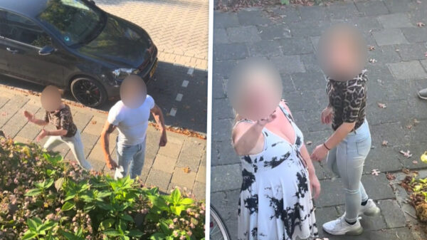 Tokkiefamilie in de frontlinie: Vrouw filmt escalerende ruzie vanaf haar balkon