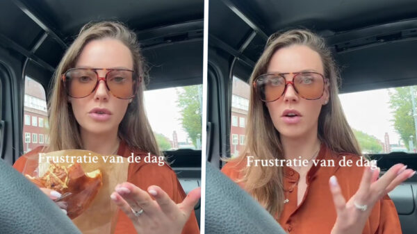 Influencewrrr geïrriteerd omdat ze bij de bakkerrr een kurkdroge croissant kreeg