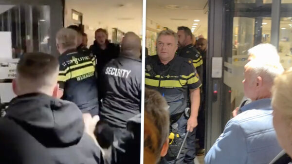 Inwoners Uithoorn protesteren tegen komst van AZC, politie grijpt in
