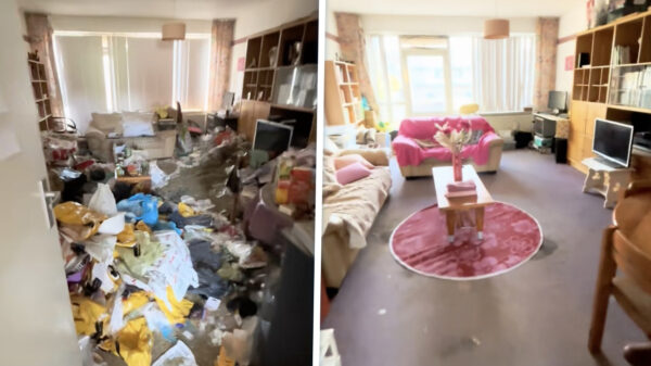 Compleet verwaarloosd huis weer toonbaar na bezoekje van Coline