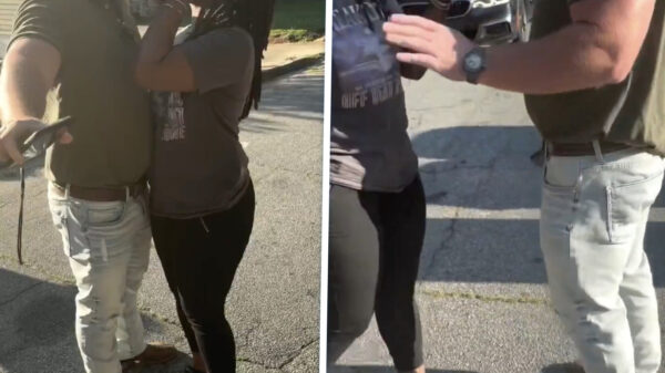 Vrouw trekt wapen bij road rage, wordt aangepakt door heldhaftige vader