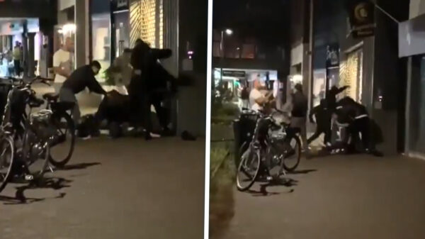 Groep laffe kansenparels beukt 2 jongens bijna dood tegen gevel in Emmen