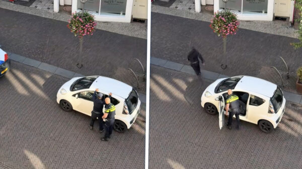 Politie beukt dwars door gevel nadat verdachte ontsnapt in Zaandam