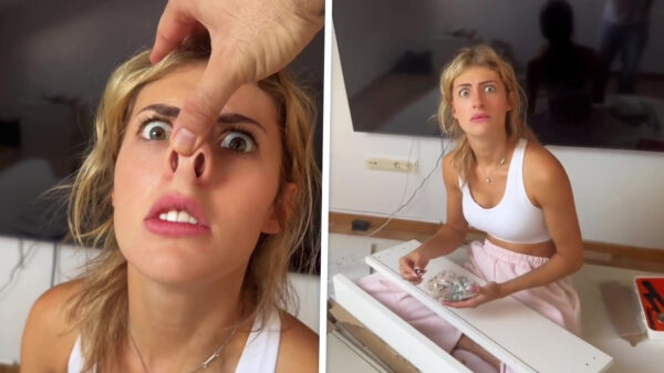 Prankje voor de sfeer: Je vriendin veranderen in een stekkerdoos!