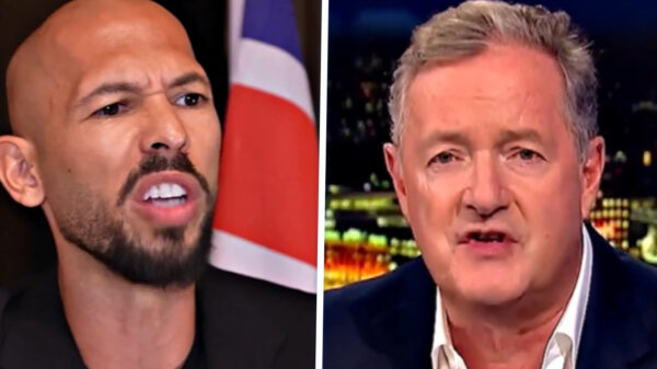 Andrew Tate en Piers Morgan in verhitte discussie over moord op Oekraïense vluchtelinge