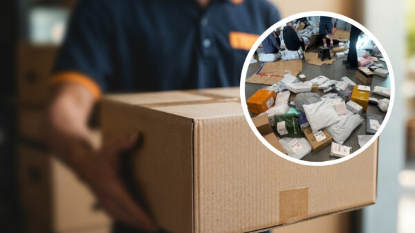 Tussen de dozen springt je moeders speeltje er wel héél duidelijk uit