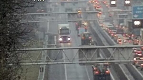 Niet iedereen houdt het veilig tijdens de boerenprotesten