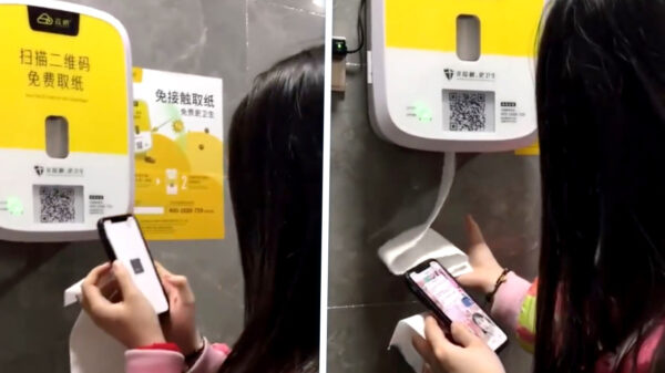Bizar: Toiletten China geven pas wc-papier na kijken reclamefilmpje