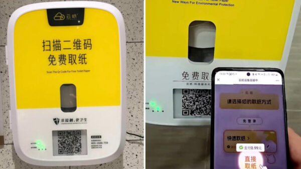 Bizar: Toiletten China geven pas wc-papier na kijken reclamefilmpje