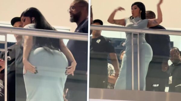 Zwangere Cardi B laat in winkelcentrum zien waarmee ze bekend is geworden