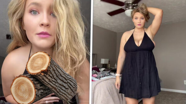 Een jurk zoeken is een HEL als je gezegend bent met een flinke bos hout