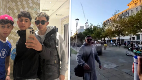 Trio terroriseert Britse voorbijgangers door deodorant in ogen te spuiten