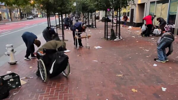 Straatbeeld in San Francisco vol trippende daklozen schokt het internet
