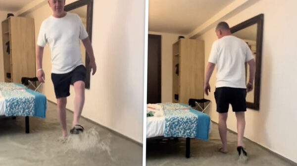 Wateroverlast Ibiza: Containers drijven door straten, hotels onderwater