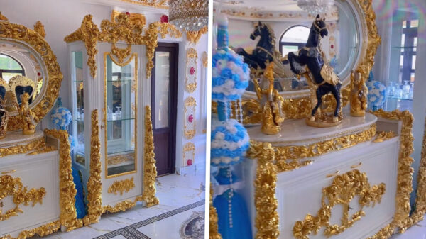 Rolex-keuken en paardenbeeld: De eindbaas van de reizigers leeft groots!