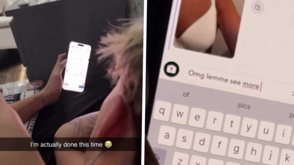 Vreemdganger op heterdaad betrapt door vriendin tijdens het appen