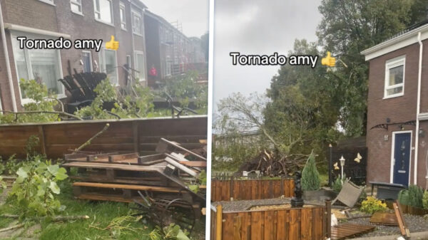 Mini-tornado sloopt huizen in Stadskanaal: gezin met kids ineens dakloos
