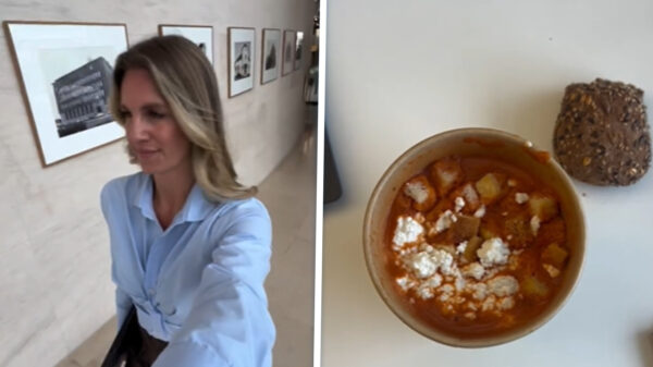 Vrouw werkt op Zuidas en toont hoeveel poen ze over de balk smijt voor lunch