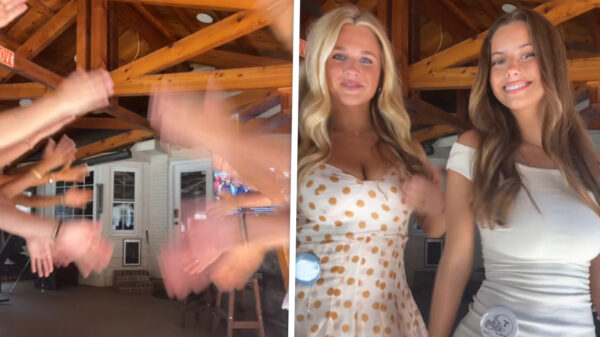 Geen idee wat deze TikTok-trend is, maar we kunnen er best aan wennen