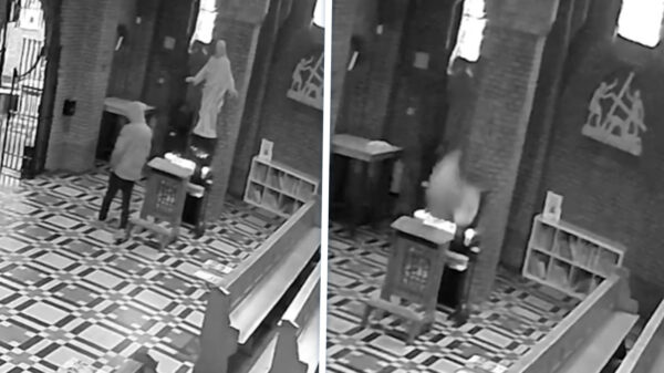 Stiekemerd met capuchon vernielt Christusbeeld in Utrechtse Majellakerk