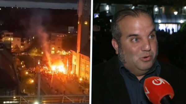 ME grijpt in bij felle protesten tegen azc’s in Houten en Uithoorn