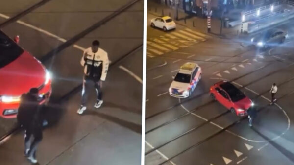 Rapper schiet videoclip midden op weg in Rotterdam en krijgt politie op zijn dak
