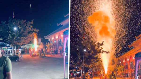 Als je voor de verandering een Romeinse kaars uit Thailand bestelt