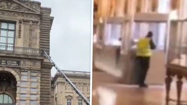 Gemaskerde bende rooft miljoenen aan sieraden uit het Louvre op klaarlichte dag