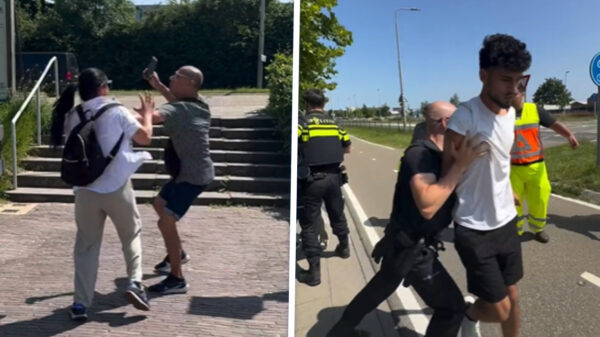 YouTuber vecht met twee zakkenrollers, politie grijpt hardhandig in